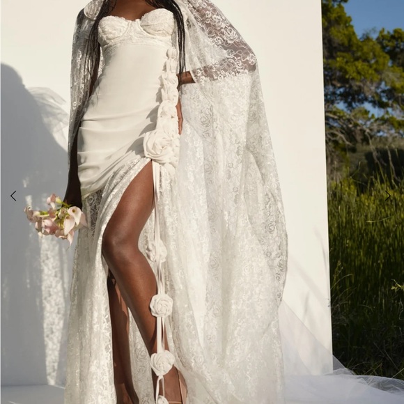 For Love And Lemons Dresses & Skirts - For Love And Lemons White Lace Wedding Dress